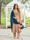 Volvo By Aanchi Vichitra Silk Kurti With Bottom Dupatta Wholesale Price In Surat